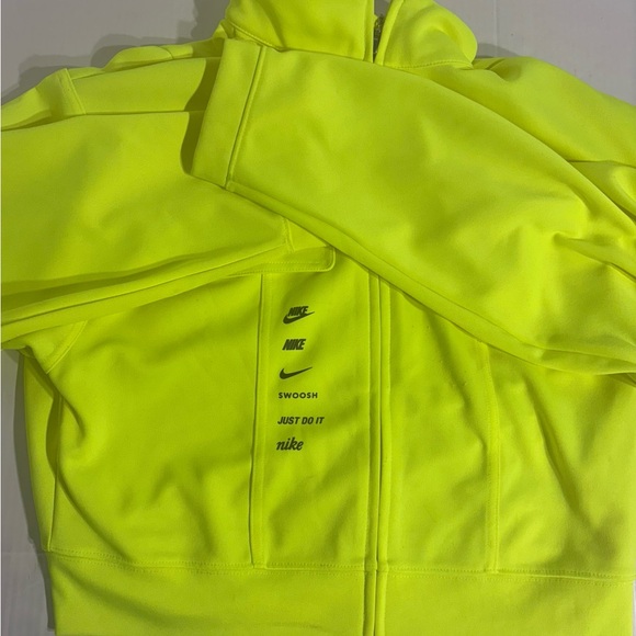 Nike Women's Neon Green Jacket size Small - Picture 3 of 7